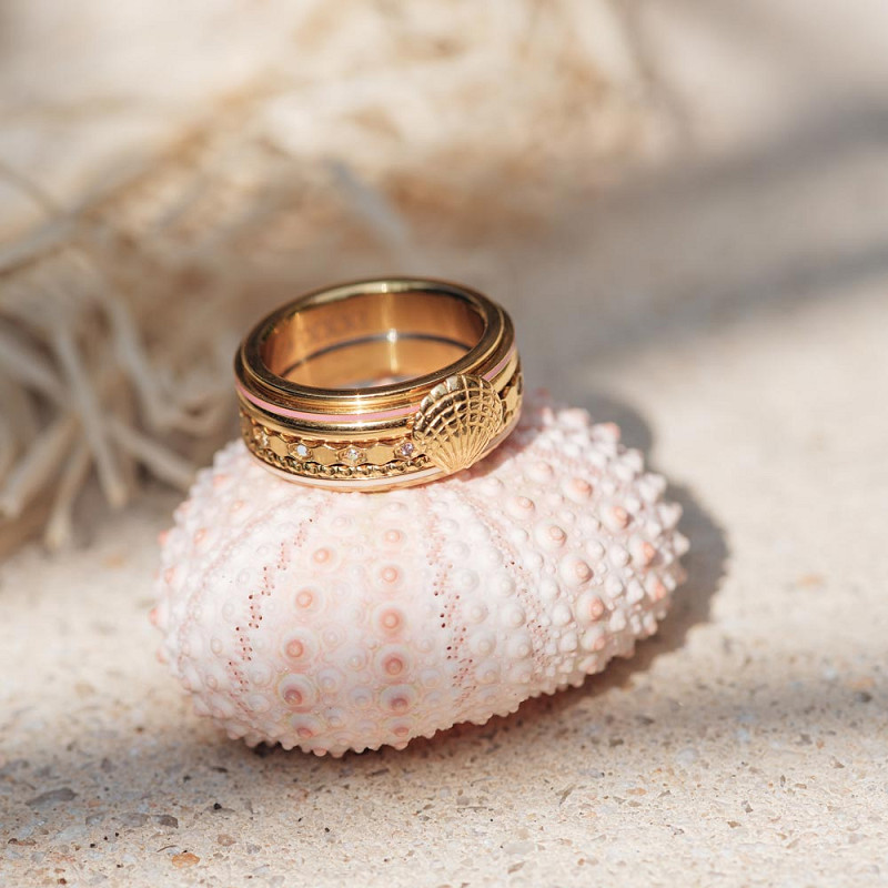 Samengestelde iXXXi ring Candy Coast Goud