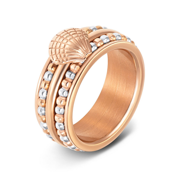 Samengestelde iXXXi ring Salted Shell Rosé