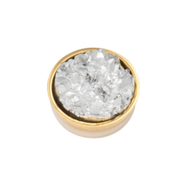 iXXXi Jewelry Top Part Drusy Crystal Goudkleurig