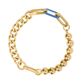 Samengestelde armband Daya Goud