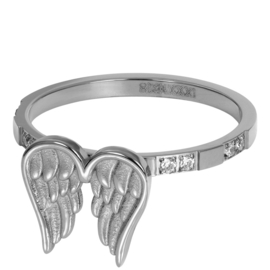 iXXXi Jewelry Vulring Wings 2mm Zilverkleurig