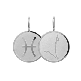 iXXXi Jewelry Charm Pisces Zilverkleurig