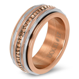 iXXXi Jewelry vulring Wave Rosé 1mm