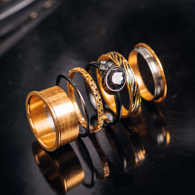 Samengestelde iXXXi ring Rock Diamond