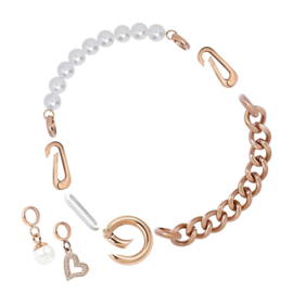 Samengestelde armband Dawn Rosé