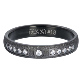 iXXXi Jewelry Vulring Blaze 4mm Zwart