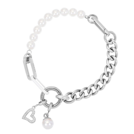 Samengestelde armband Dawn Zilver