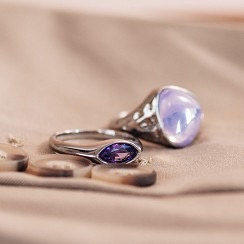 Fame Jolie Tanzanite Zilver