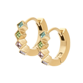 Oorring Blossom Goud