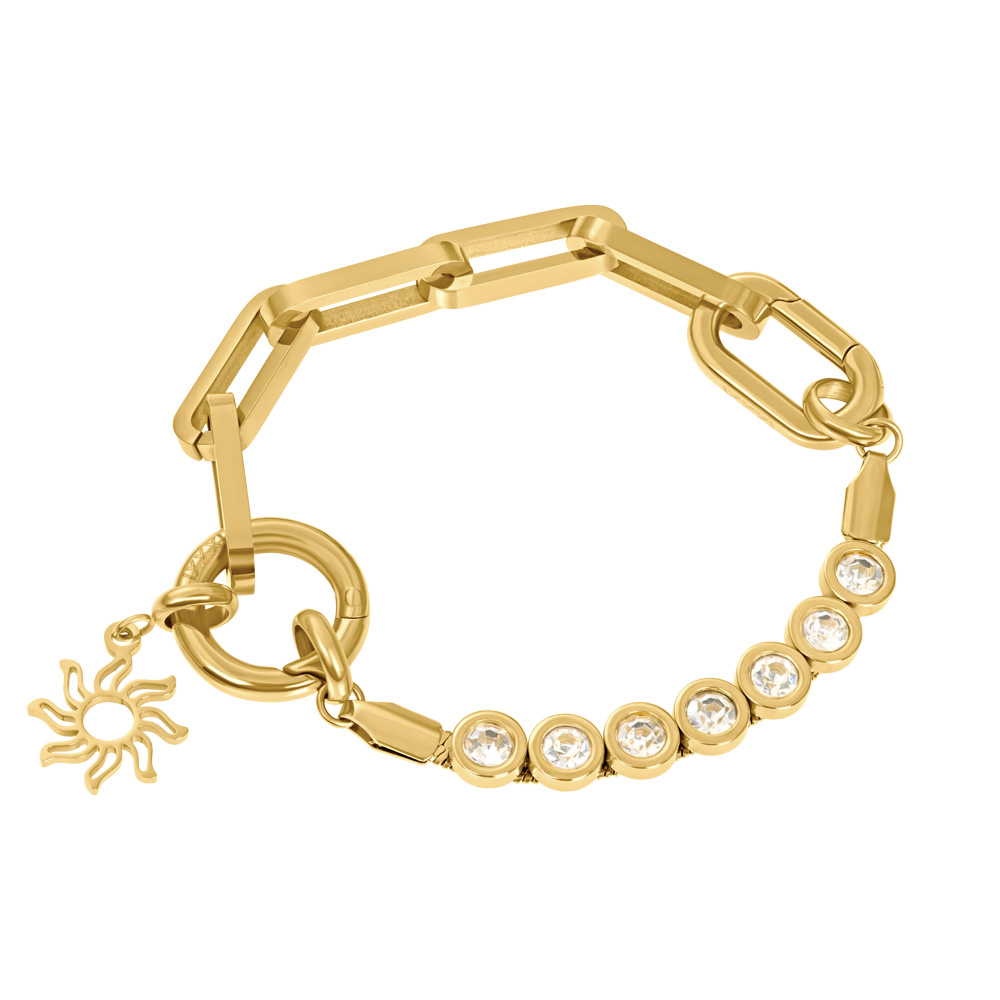 Samengestelde armband Harper Goud