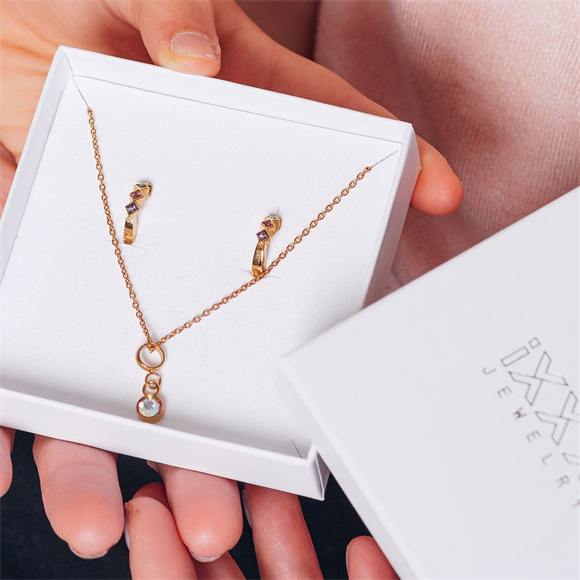 Blossom Glow Sieraden Set Rosé