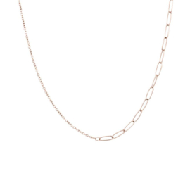 iXXXi Jewelry Ketting Square Slim Rosé