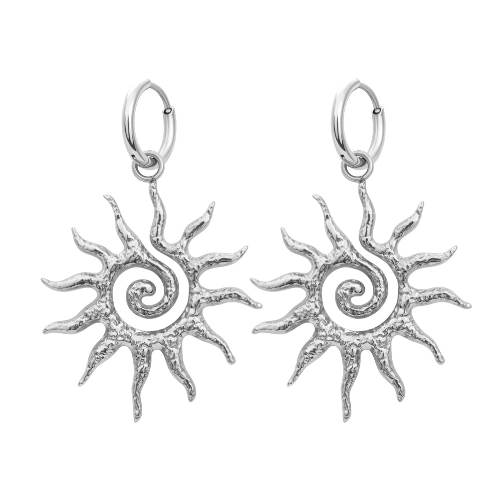Oorringen Sol Suave Zilver