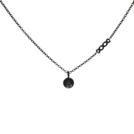 iXXXi Jewelry Necklace Chain Top Part Zwart