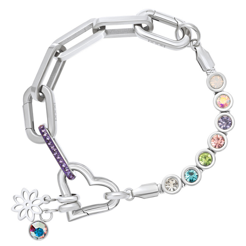 Samengestelde armband Gaby Zilver