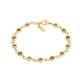Armband Viva Topaz Goud