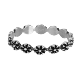 iXXXi Jewelry Vulring Flowers Zilverkleurig 4mm
