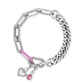 Samengestelde armband Dee Zilver