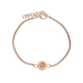 iXXXi Jewelry  Armband Box Chain CreArtive Base Rosé