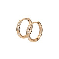 Oorring Elegance Rose kleur