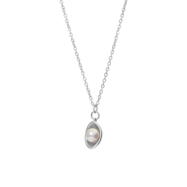 Halsketting Pearlite Zilver