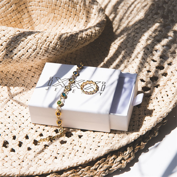 Fame Flora Amara sieraden set Goud