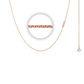 iXXXi Jewelry Ketting 1mm 40-80cm Rosé met Logo