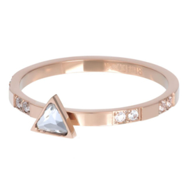 iXXXi Jewelry Vulring Expression Triangle 2mm Rosé