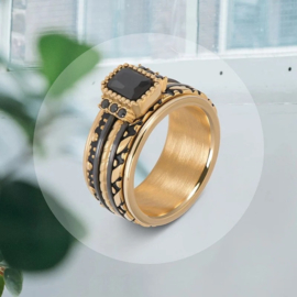 Samengestelde ring Miracle Goud