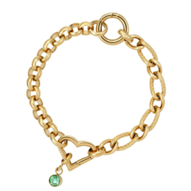 Samengestelde armband Daisy Goud