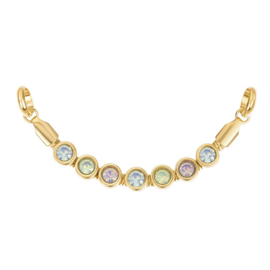 Ketting Britta Sunset  Goudkleurig