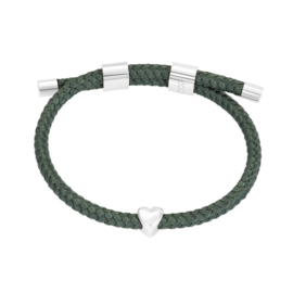 Armband Cozy Heart Zilver