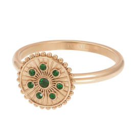 Vulring Midnight Emerald Rose kleur