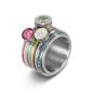 iXXXi Jewelry Vulring Smooth Rainbow 2mm