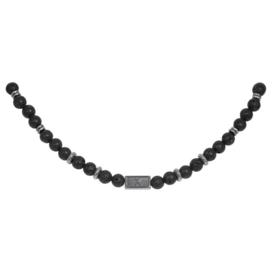 iXXXi Men Ketting Boho Lava 45 cm