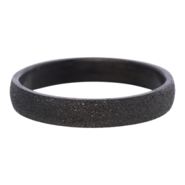 iXXXi Jewelry vulring Sandblasted Zwart 4mm