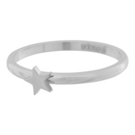 iXXXi Jewelry vulring Symbol Star Zilverkleurig 2mm