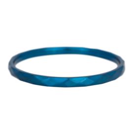 iXXXi Jewelry vulring Hammerite Blauw 2mm