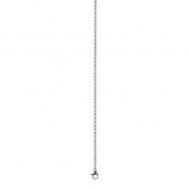 iXXXi Jewelry Ketting 3mm 80-100 cm Zilverkleurig