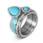 iXXXi Jewelry Vulring Magic Turquoise Silver