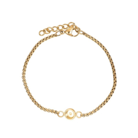 iXXXi Jewelry Bracelets Box Chain Top Part Base Goudkleurig