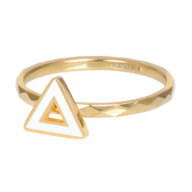iXXXi Jewelry Vulring Artistic Triangle 2mm Goudkleur