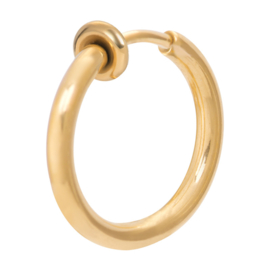 iXXXi Jewelry Single Earcuff 15mm Goudkleurig