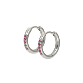 iXXXi Jewelry Hoops Fuchsia