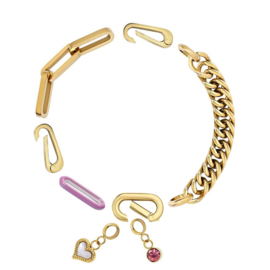 Samengestelde armband Dee Goud