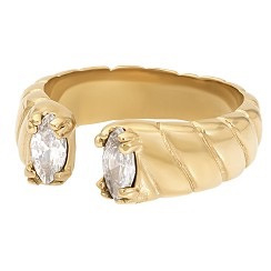 Fame Adore Crystal goudkleurig
