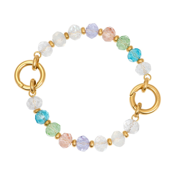 Samengestelde armband Phoebe Goud