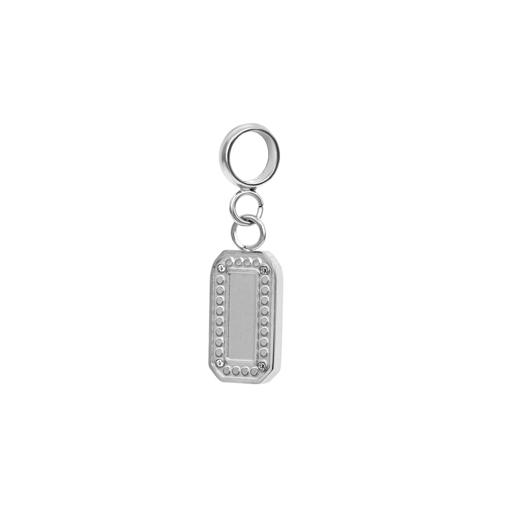 Bedel Zirconia Square Zilver