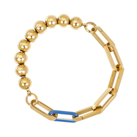 Samengestelde armband Dahlia Goud