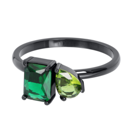 Vulring Romance Emerald zwart